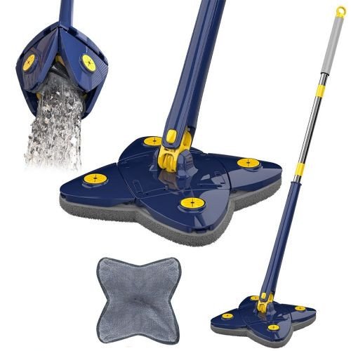 Rotatable Self Wringing Star Mop Multipurpose