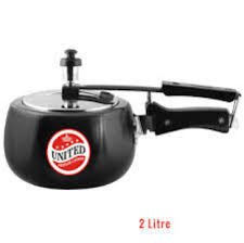 United Elite Pressure Cooker Hard Anodised 4 ltr