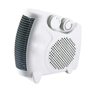 PORTABLE SILENT ELECTRIC FAN HEATER HOT & COOL 2000W