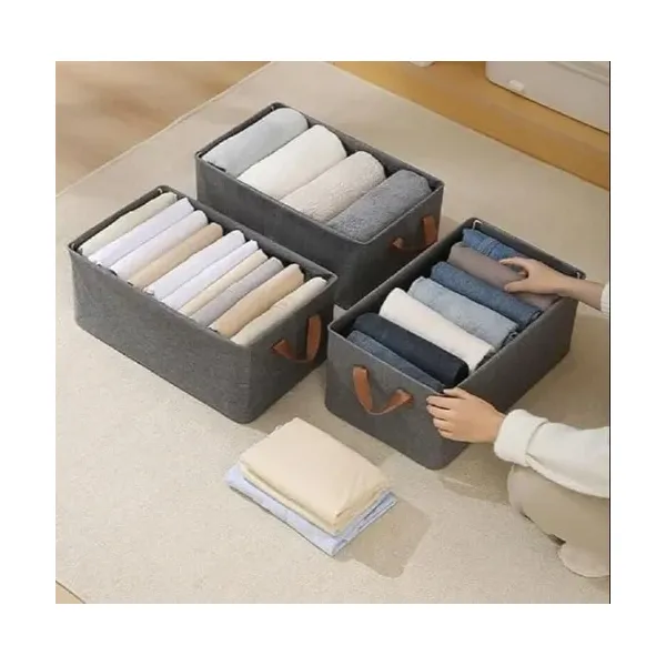 Set of 4 Premium Wardrobe Cloth Organizer