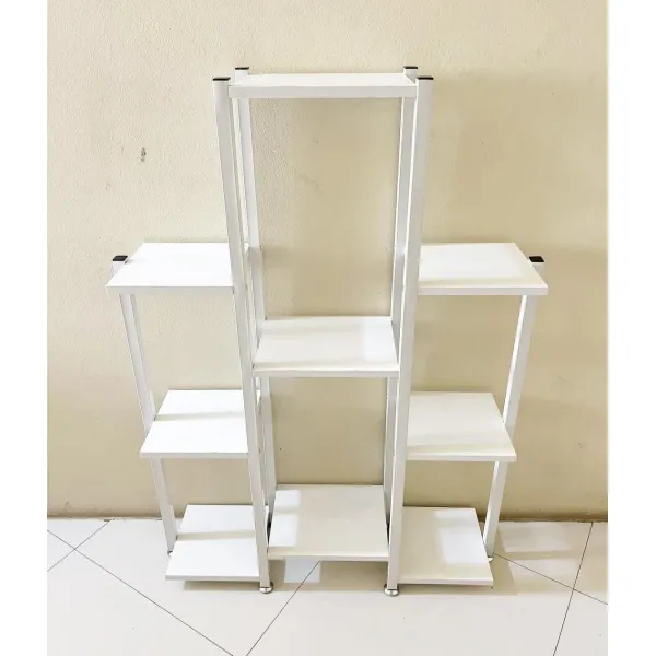 9 Potted Flower Stand Metal Body With Plyboard Holders