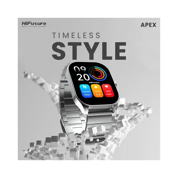 HiFuture Apex: Wireless Calling, AMOLED, & 7-Day Battery