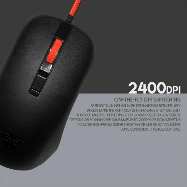 Fantech G13 Rhasta Ii Gaming Mouse | RGB Light 2400dpi Gaming Mouse