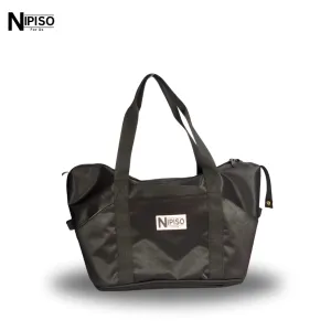 NIPISO Travel Bags Black Tote Carry On Luggage Handbag Waterproof Duffel Women Shoulder Bags