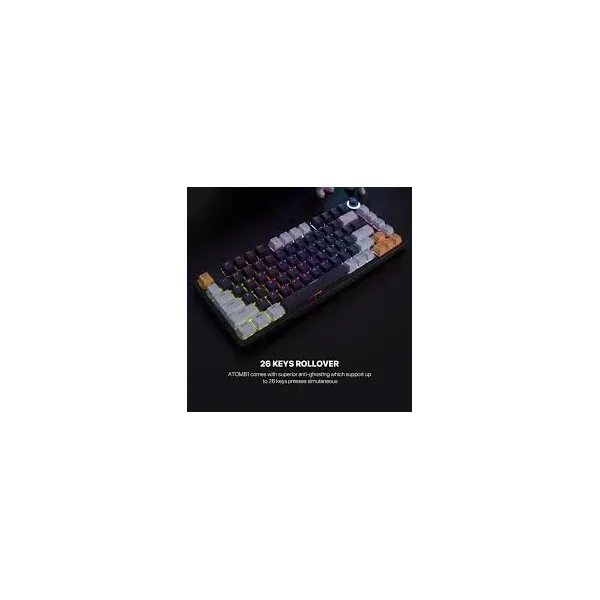 Fantech ATOM81 MK875 V2 Wired Mechanical Gaming Keyboard Mizu Edition