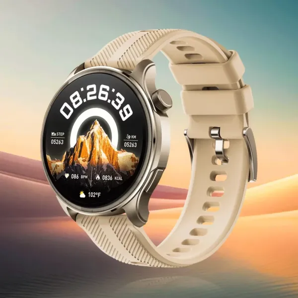 Ultima Watch Circle 2.0: Nepali Smartwatch with ChatGPT & AMOLED