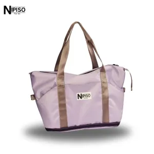 NIPISO Travel Bags Lavender Tote Carry On Luggage Handbag Waterproof Duffel Women Shoulder Bags
