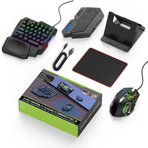 5-in-1 RGB Mobile Gaming Combo