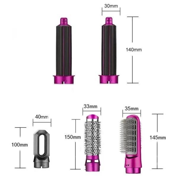 Versatile 5-in-1 Hair Styling Tool
