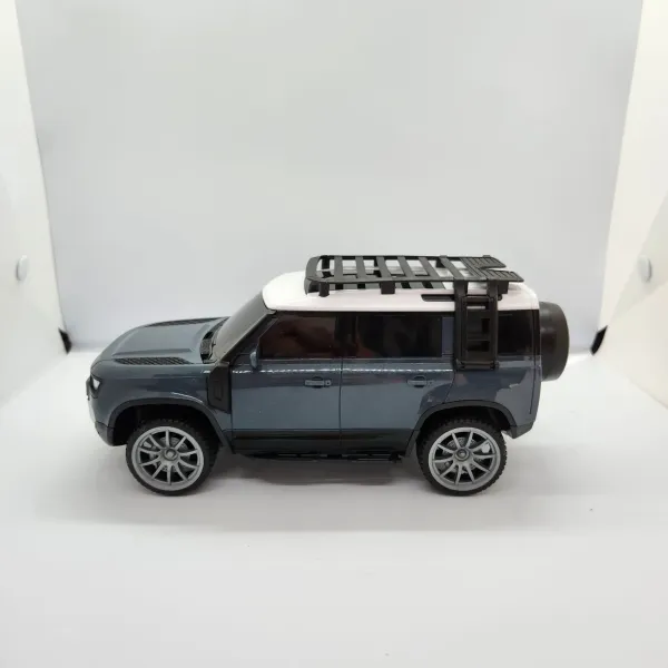 Remote Control Defender Truck with LED Lights & All-Terrain Capability