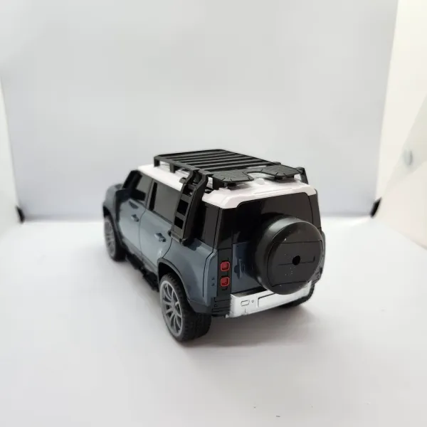 Remote Control Defender Truck with LED Lights & All-Terrain Capability