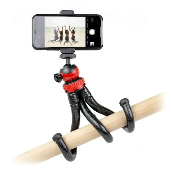 Flexible 12\" Gorilla Grip Tripod for Phone, DSLR & GoPro + Free Phone Mount