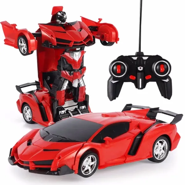 Dual Mode RC Car: Drives & Transforms into a Robot