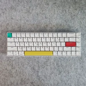 Xinmeng C68 Low-Profile Mechanical Keyboard - 3-Mode Wireless (BT/2.4G/USB-C), Hot-Swappable, PBT Keycaps & RGB for PC & Mac