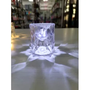 LED Night Light Mini Crystal Diamond Table Lamp Warm Light Crystal Bedside Lamp Warm Light Bed Lamp Decorative Night Light Warm Lamp Gift – KN 476