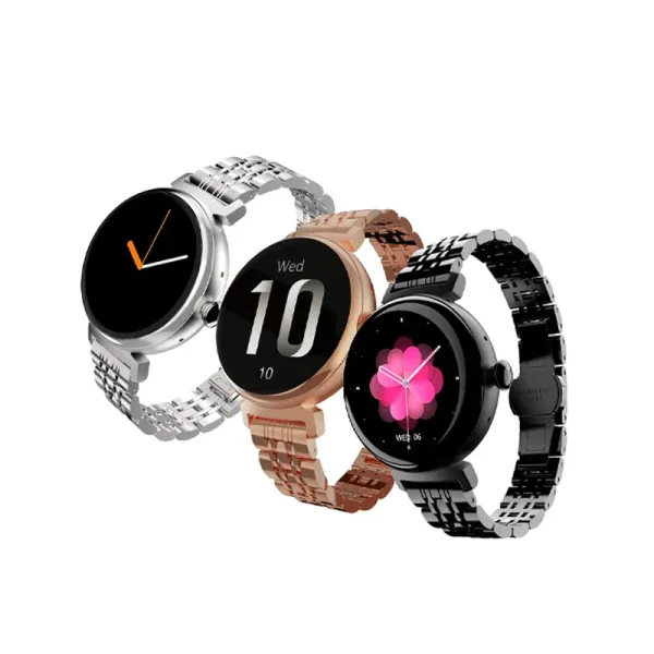 Hifuture Aura Women Smart Watch | 1.04 Inch Amoled Display | IP68 Waterproof | 7 Days Battery Backup