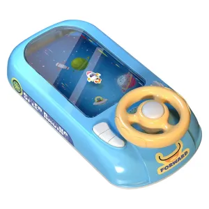 Electric Simulation Steering Wheel Toy Boys and Girls for Boys 4-6 Christmas Present Electronic