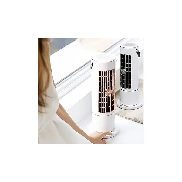 V8 Spray Oscillating Misting Fan - Powerful Personal Cooler with Water Spray, Adjustable Oscillation & Multiple Speeds for Home & Outdoor