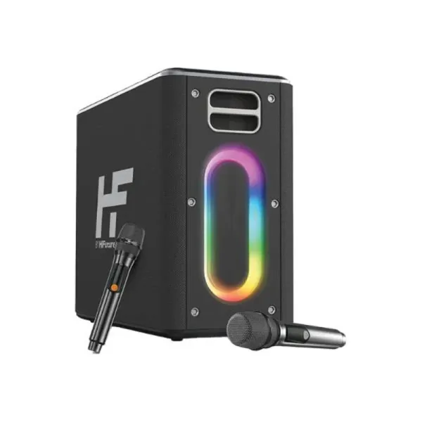 HiFuture Music Box: 100W Portable TWS Karaoke Bluetooth Speaker with RGB Lighting