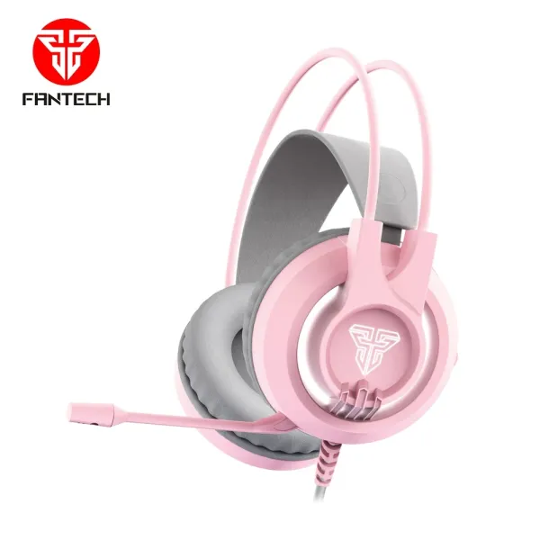 Fantech Chief II HG20 Sakura Edition RGB Gaming Headset (Pink) - Immersive Audio for PC & Console