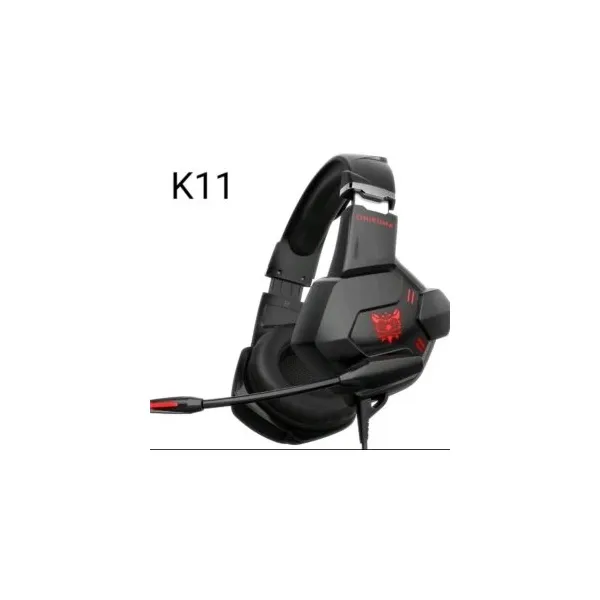 ONIKUMA K11 Gaming Headset - Immersive Stereo Sound with Flexible Mic & RGB Lighting