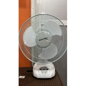Electromax Portable Rechargeable Table Fan - Cordless Personal Desk Fan