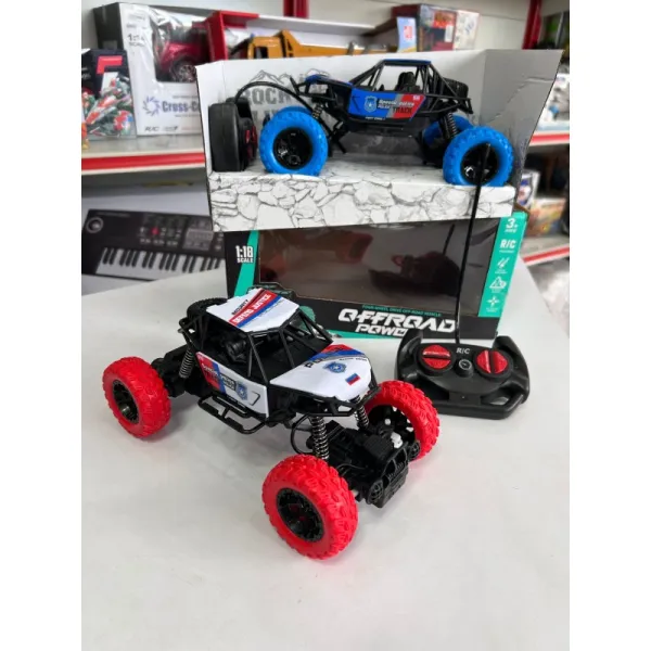 Metal Rock 1:18 RC Car Alloy Climbing Mountain Monster Radio Remote Control Cars Buggy Off Road Control Trucks Boys Toys for Children