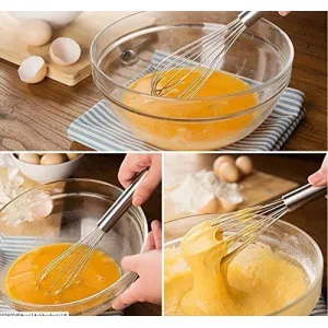 Whisk Stainless Steel -For Easy Beating Eggs or Cream or Batter etc