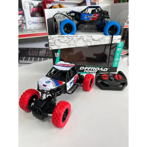 Metal Rock 1:18 RC Car Alloy Climbing Mountain Monster Radio Remote Control Cars Buggy Off Road Control Trucks Boys Toys for Children