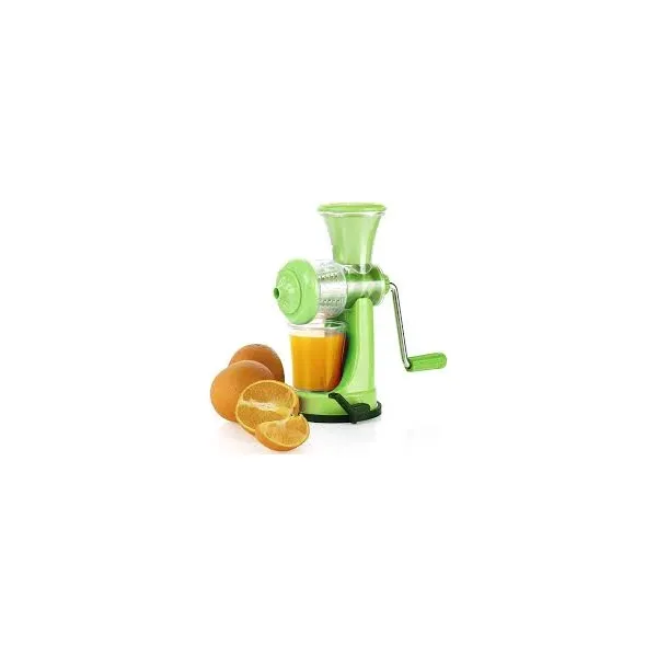 Wonder World Plastic Hand Juicer Home Manual Juicer Fruit Squeezer, Manual Wheatgrass Juicer, Multifunctional 100% Healthy Natural Juice Maker Easy Use and Clean