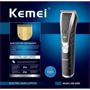 Kemei KM-4005 3-in-1 Rechargeable Electric Shaver & Hair Trimmer