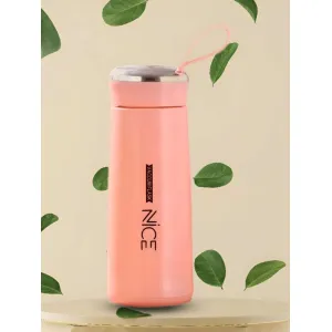 Nico Nice 400ml Durable Glass Bottle with Protective Outer Shell - Pure Hydration & Enhanced Break Resistanc