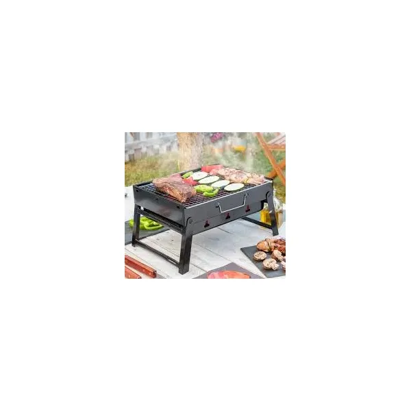 Portable & Foldable BBQ Grill Stand - Perfect for Outdoor Grilling, Picnics & Camping