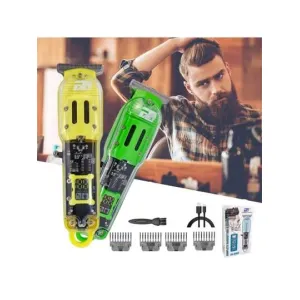 Welex E-7033 Professional Hair Trimmer - Turbo Power, Steel & Ceramic Blades
