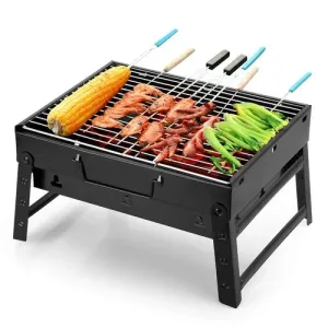 Portable & Foldable BBQ Grill Stand - Perfect for Outdoor Grilling, Picnics & Camping