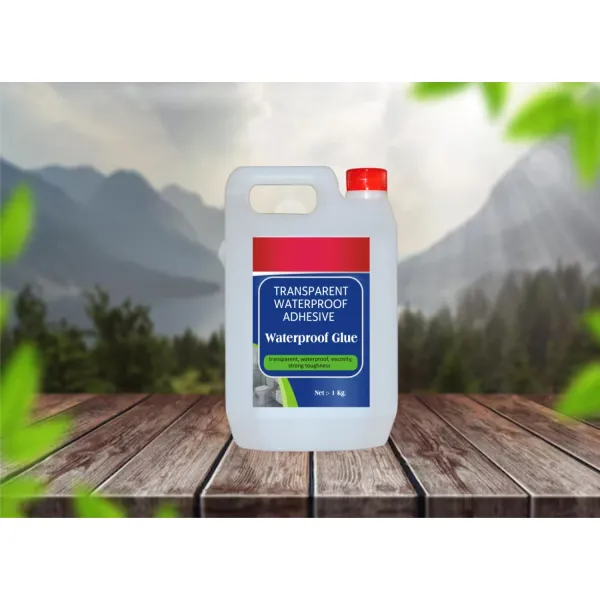 Heavy-Duty Transparent Waterproof Glue (1 KG) - Super Strong Clear Adhesive & Sealant for Leak Repair, DIY & Multi-Surface Bonding