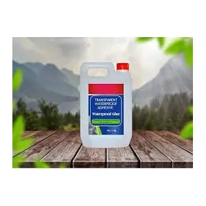 Heavy-Duty Transparent Waterproof Glue (1 KG) - Super Strong Clear Adhesive & Sealant for Leak Repair, DIY & Multi-Surface Bonding