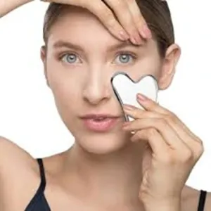 Stainless Steel Gua Sha Tool - Premium Facial Massage & Beauty Tool for Skin Rejuvenation & Self-Care