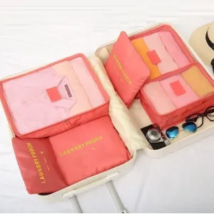 6-Piece Travel Packing Cubes Set - Organize Your Luggage & Maximize Space for Effortless Travel