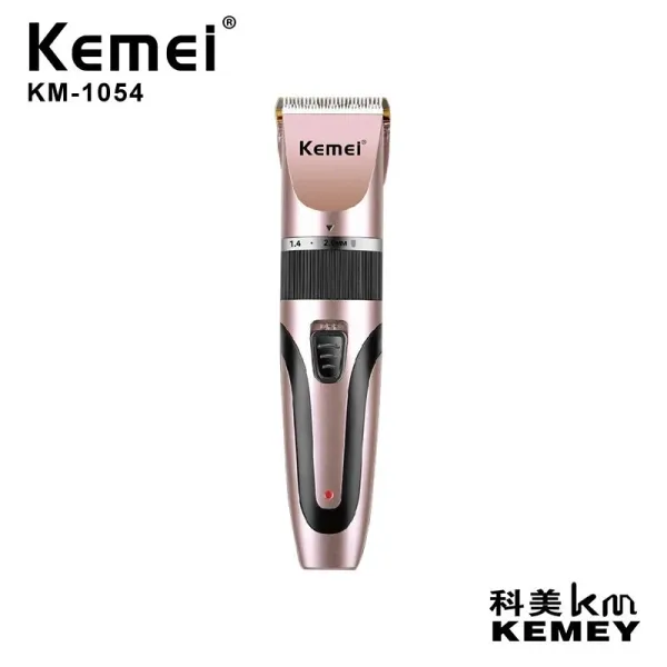 Kemei KM-1054 Barber Electric Hair Clippers Professional Limit Comb USB Charger Hair Clipper