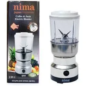 Nima 2-in-1 Juicer Mixer Grinder - Compact Electric Spice Grinder & Blender for Modern Kitchens
