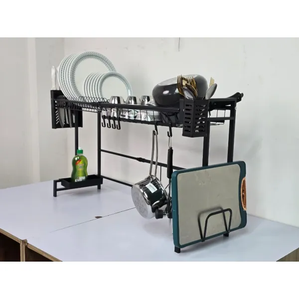 Versatile Over-the-Sink Dish Drying Rack