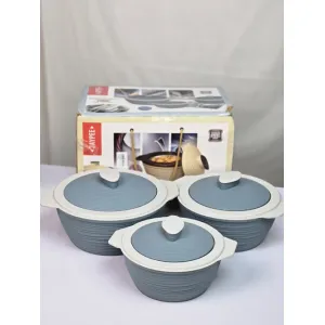 3-Piece Jaypee Wavelock Ultra Casserole Set