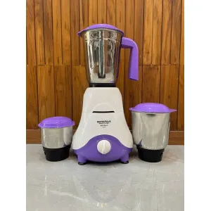 Maharaja Novello 3-Jar Mixer Grinder - Powerful & Compact 500 watt With 5 years warranty