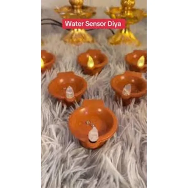 Led Water Sensor Diya (pack of 6)