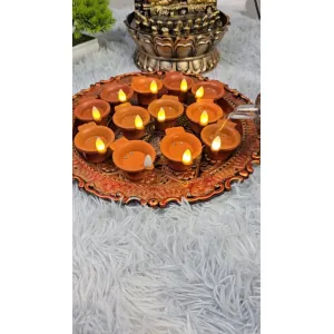 Led Water Sensor Diya (pack of 6)