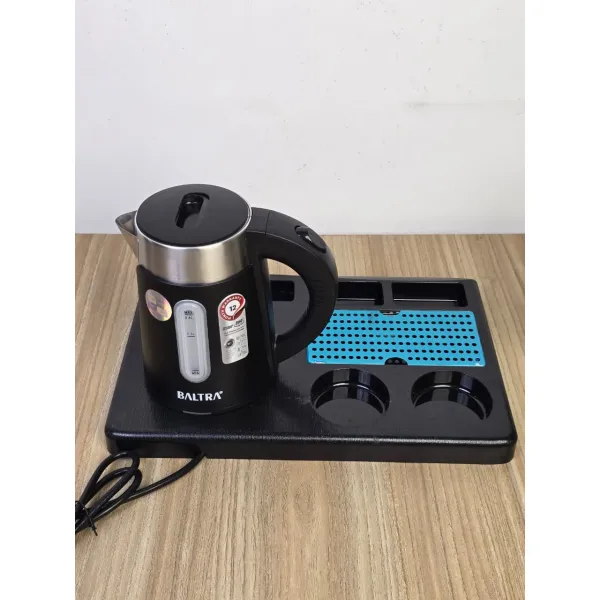 Baltra Angel (BC-168) 0.8L Electric Kettle Hotel Set with Serving Tray