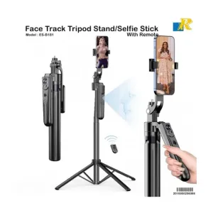 Automatic tracking selfie stick with remote