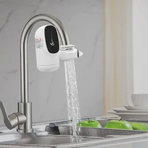 Kitchen/Bathroom Digital Temperature Display Instant Hot Water Geyser