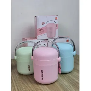 1Ltr Insulated Stainless Steel Lunch Box with Handle – Portable & Leak-Proof Meal Prep Container